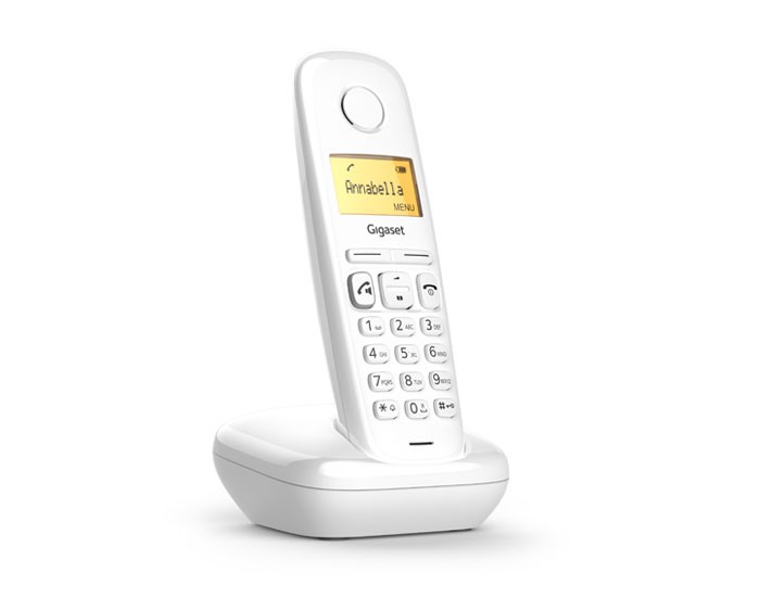 Gigaset A270 Teléfono DECT Identificador de llamadas Blanco